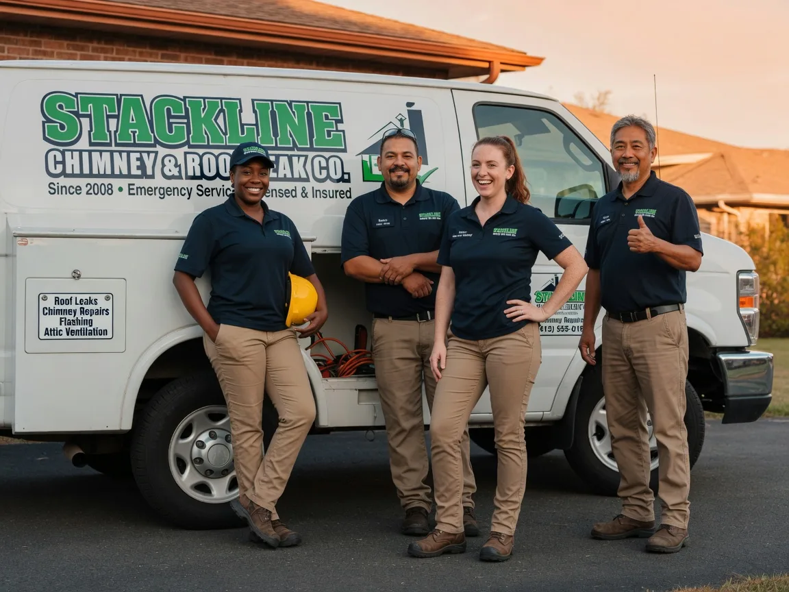Chimney flashing repair company in Milton, LA